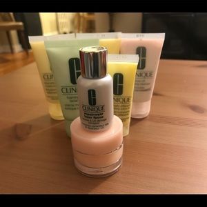 Lot of Clinique skin care products